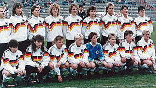 Vor 25 Jahren: DFB-Frauen erstmals als gesamtdeutsches Team